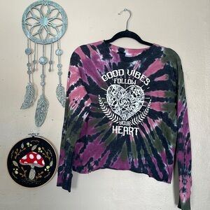 Good Vibes Tie Dye Shirt